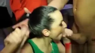 Hot Teen Orgy Goes Hardcore