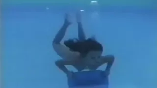 Arin underwater striptease