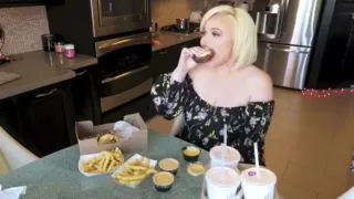 Hot Milf Eating