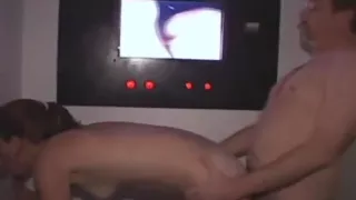 Brunette Sucking Dick And Fucked In A Booth At Glory Hole