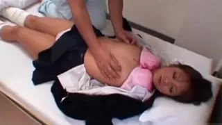 Sexy Asian Hottie Goes In For An Exam And The Doctor Finger