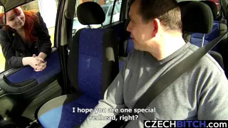 Hairy Ginger Doing Painful Anal for Cash