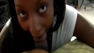 Attractive Ebony In Swimsuit Gets Her Guy That Is Dark In H