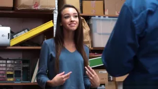 Filching Teens Charity And Zoey Get Banged