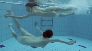 Two Hot Hairy Beauties Underwater