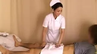 Naughty Oriental Nurse Gives A Horny Patient The Treatment