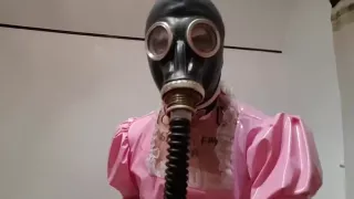 Pink PVC Sissy BDSM