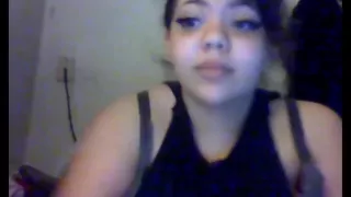 Cute chubby girl on Skype (part 2)