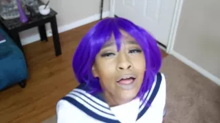 Black School Gyal Gets Horny & Fucked Herself