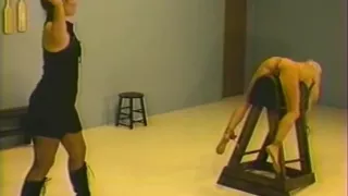 Jacqui Whipped Naked On Vanna's Horse