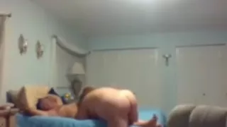 Grandpa and Grandma on Webcam