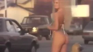 Arsch, Großer Arsch, Große Titten, Bikini, Auto