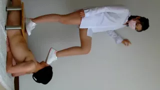 chinese pantyhose trample 2