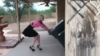 trash out bandage style