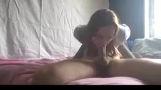 Hot Blonde Babe Loves Doing 69 While Her Hands are Tight