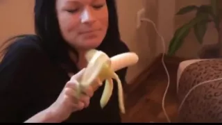 horny brunette takes amazing creampie