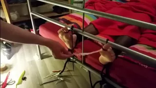 Crazy sex scene Feet show