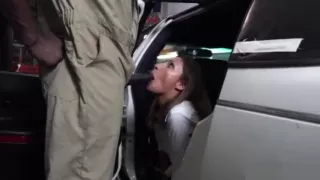 Blonde girl suck bbc