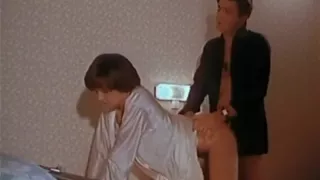 vintage brunette fucks