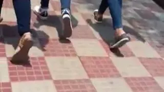 Indian Girl Tight Jeans Butt