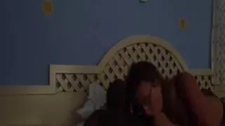 Large Black Stallion Gets Fortunate Having A Brunette Girl