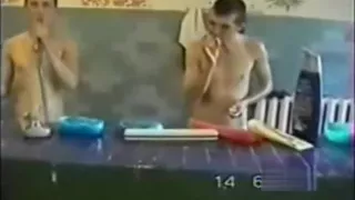 Fetish, Militær, Muksler, Offentlig, Russisk, Dusj