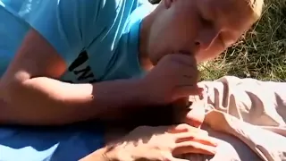 Free gay hunk sex manga Roma and Artur Piss Play Outside