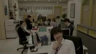 Romantik bei der Arbeit Büro