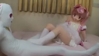 Kigurumi madoka kyubei having sex