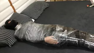 Mummified and Vibed In Latex Suit -- Trailer