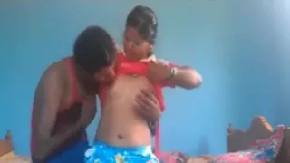 Horny desi north indian couple fucking blue film style