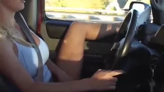 Masturbating On The Highway
