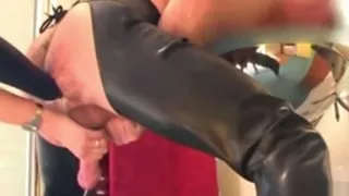 Femdom Louise with her arm in my ass