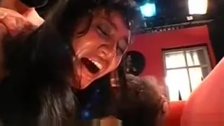 Nasty Brunette Whores Go Crazy Sucking