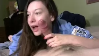 Wild Teen With A Hot Ass Gets Nailed Hard And Takes A Mouth