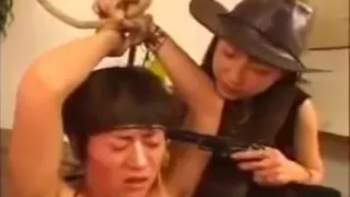 Asian Cowgirl Rides On His Hard Cock