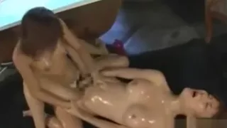 Asian Lesbian Strapon Rough Fuck