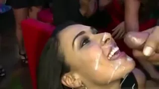 Nasty Whores Love Slobbering On Big Cock