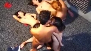 Japanese Av Model And Gals Are Fucked In Mouths And Slits