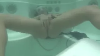 Hot tub masturbation