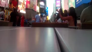 Topless Girl Gets Bodypainted In Public In New York Before Taking Pictures