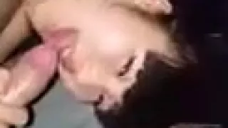 Wife and husband suck dick together (russian)