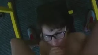 Milking A Big Dick And Getting Jizzed On