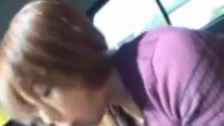 Asian Mature Milf Sucking Cock Outdoor In A Public Place