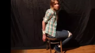 Chair Tied In Jeans