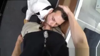 Naked long hair straight boy video gay Sucking Dick And Getting Fucked!