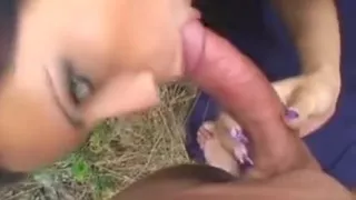 Brunette Black Sonja Fucked And Facial In Public Pov