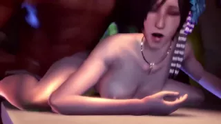 Ada Wong Fucked by Two Warcraft Orcs