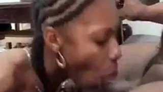 Trimming the black bush