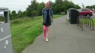 Hot Girl Pink LLC Crutches UK